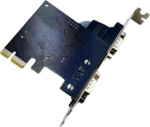 WCH382L PCIE X1 إلى DUAL RS232 بطاقة المنفذ التسلسلي/محول المنفذ التسلسلي +POS ، ATM ، الأتمتة الصناعية-متوافقة مع Windows & Linux (منفذ التسلسلي Dual RS-232) in Saudi Arabia