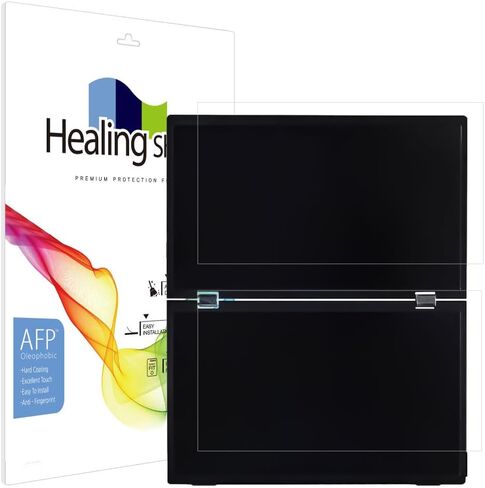 Muellery Healingshield Screen Screen Protector Light anti-Fingerprint Anti-Glare Matte Film متوافق مع Juye Dualscreen Portablemonitor 15.6 in Saudi Arabia