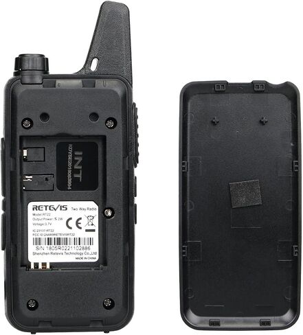 RETEVIS RT22 راديو ثنائية الاتجاه (4 عبوات) مع AI Active Love Levenuction Calkie Protece (4 Pack) ، Resplible ، Radiable 2 Way Radio ، USB Charging ، Handfree Walkie Talkies in Kuwait