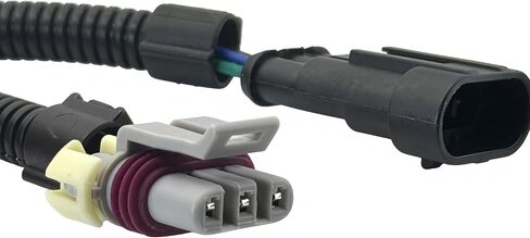 MAP Sensor Extension Adapter Wiring Harness 24" for LS1 LS6 LS2 L76 LS7, Compatible with GM Gen3 & Gen4 Engines, OE 12592525-Adapter LJQ in Saudi Arabia