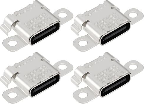 ECSiNG 4Pcs Type C Charging Port Socket Compatible with Amazon Fire HD 10 TG425K 13th Gen Model Tablets in Saudi Arabia