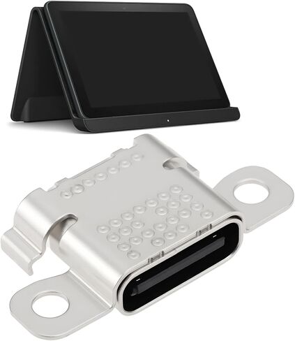 ECSiNG 4Pcs Type C Charging Port Socket Compatible with Amazon Fire HD 10 TG425K 13th Gen Model Tablets in Saudi Arabia