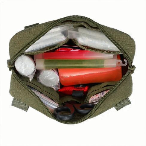 Modular Zippered Tactical Utility Pouch, Durable Polyester Gear Pouch for Labor Day in Saudi Arabia