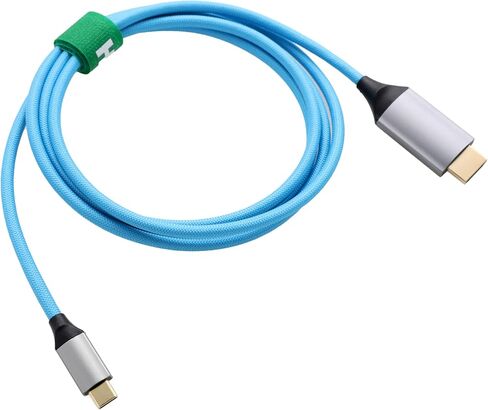 USB-C إلى HDMI Cable 4K@60Hz لجهاز الكمبيوتر اللوحي المحمول إلى جهاز عرض أجهزة العرض HD TV Monter in Saudi Arabia