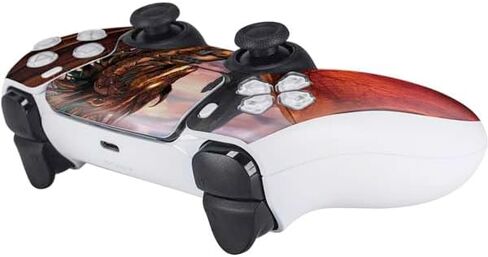 Skinit Skinit Gaming Gaming Skin متوافق مع وحدة التحكم PS5 - Dragon Coppervein المرخص رسميًا بواسطة Ruth Thompson Design in Saudi Arabia