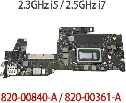 Motherboard for Pro Retina 13" A1708, i5/i7 Processor, 8GB/16GB Memory, 820-00840-A / 820-00875-A, 2016-2017 Years(A1708 CPU Heatsink) in Saudi Arabia