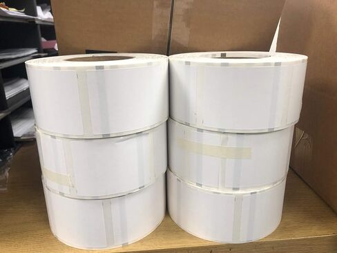 Hobart Scale Label Quantum 3" Scale Label HL-3850 8 Rolls 1000 Labels Per Roll/Made in USA in Saudi Arabia
