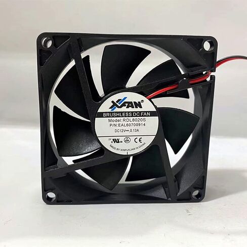 RDL8020S 12V 80mm Fan RDL8020S 12V 0.13A Silent Cooling Fan in Saudi Arabia