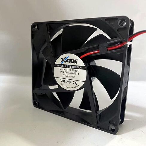 RDL8020S 12V 80mm Fan RDL8020S 12V 0.13A Silent Cooling Fan in Saudi Arabia