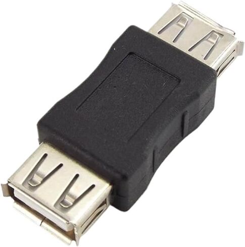 USB 2.0 TY>pe A Female to Female Coupler Adapter USB Connector Male to Male Extender Cord Changer Converter for PC(Male to Male) in Saudi Arabia