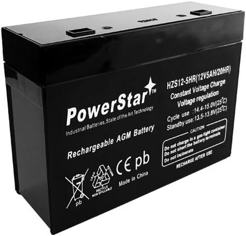 Powerstar متوافق مع مكتب APC Backups Office USB 500VA UPS بطارية (BF500U) in Saudi Arabia