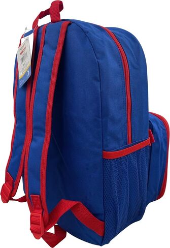 Ruz Mickey Mouse 16" Backpack With Detachable Lunch Box Blue-Red in Saudi Arabia