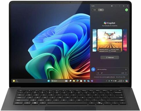 Microsoft Surface Laptop 7 15 "شاشة تعمل باللمس COPILOT+ PC BOOTION - Intel Core Ultra 7-32 GB - 1 TB SSD - English Keyboard - Black in Kuwait