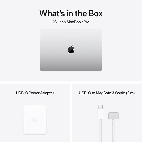 Apple 2024 MacBook Pro Laptop مع M4 Pro ، وحدة المعالجة المركزية 14-mcore ، وحدة معالجة الرسومات ذات 20 مترًا: تم تصميمها لذكاء Apple ، شاشة XDR السائلة مقاس 16.2 بوصة ، ذاكرة موحدة 48 جيجابايت ، تخزين 1 تيرابايت SSD ؛ فضي in Kuwait