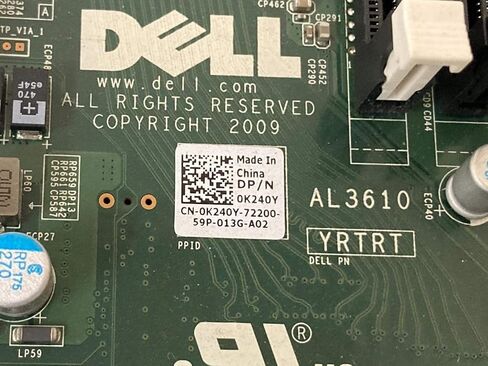 Dell K240Y Precision T5810 Motherboard in Saudi Arabia