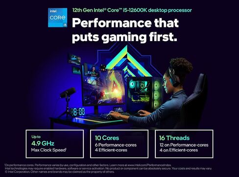 Gigabyte B760i Aorus Pro (LGA 1700/ Intel/ B760/ Mini-ITX/ DDR5/ Dual M.2/ PCIe 4.0 و Intel Core I5-12600K معالج سطح المكتب in Saudi Arabia