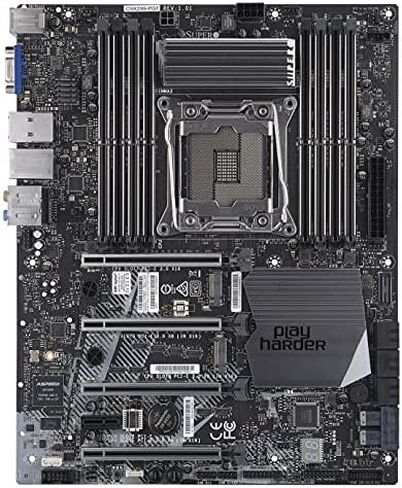 Supermicro Motherboard MBD-C9X299-PGF-B Ci9/7/5 Max.128GB X299 DDR4 SATA PCIE VGA ATX Brown Box in Saudi Arabia