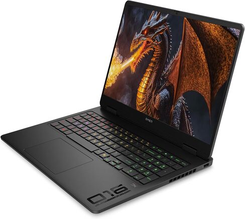 HP OMEN 16 Gaming Laptop ، Intel Ultra 9-285H ، 32 GB DDR5 RAM ، 2 TB PCIE SSD ، 16 "WQXGA (2560x1600) عرض 240Hz ، NVIDIA G-FORCE RTX 5070 ، RGB Backlit Keyboard ، W11 Home ، Shadow Black in Kuwait