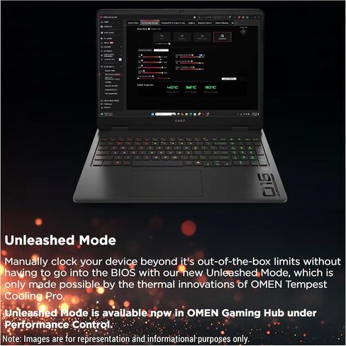 HP OMEN 16 Gaming Laptop ، Intel Ultra 9-285H ، 32 GB DDR5 RAM ، 2 TB PCIE SSD ، 16 "WQXGA (2560x1600) عرض 240Hz ، NVIDIA G-FORCE RTX 5070 ، RGB Backlit Keyboard ، W11 Home ، Shadow Black in Kuwait