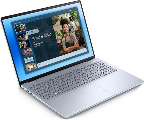 Dell Inspiron 16 Business Labstop ، 16 inc IPS Touchscreen ، Intel 7 150U (حتى 5.4 جيجا هرتز) ، 64 جيجابايت DDR5 ، 2TB SSD ، قارئ بصمات الأصابع ، لوحة مفاتيح الإضاءة الخلفية ، FHD+ CAM ، Wi-Fi 6e ، Windows 11 Pro ، الملحقات in Kuwait
