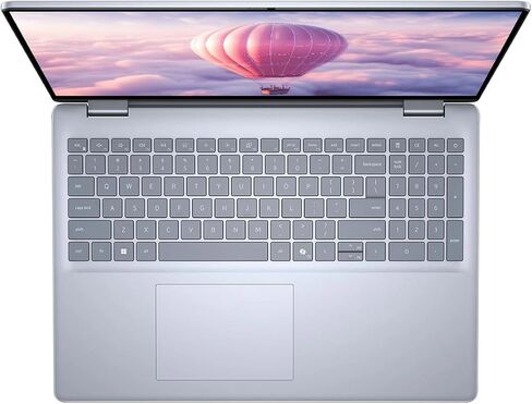 جهاز كمبيوتر محمول شاشة Dell Inspiron Touch ، 16 "FHD+ Touch Screenen Business Laptop ، Windows 11 Pro 64GB RAM 2TB SSD ، Intel Core 7 150U ، جناح Office Lifetime ، قارئ بصمات الأصابع ، لوحة مفاتيح خلفية ، Ice Blue in Saudi Arabia