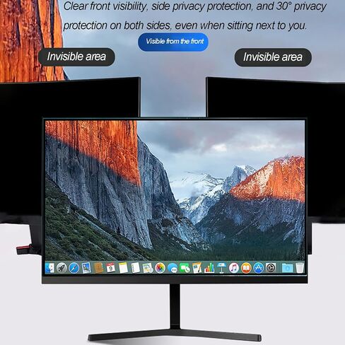 Computer Privacy Screen Filter Panel for Diagonal 11.6-15.6 inch Computer Monitor LED Screen Privacy Screen Anti Peeping Film Anti Scratch Anti Glare,13.3in 16:10 in Saudi Arabia