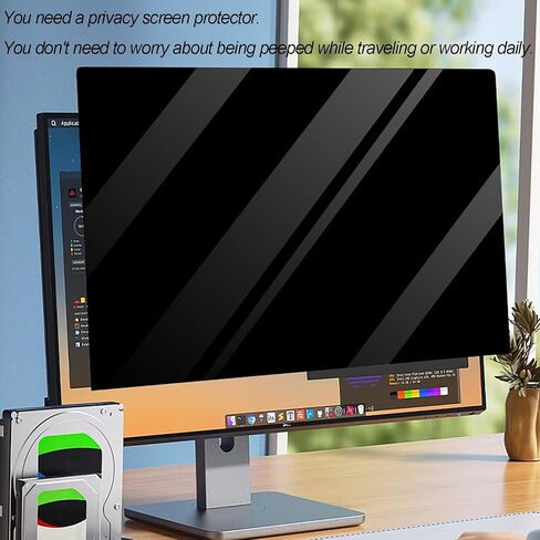 Computer Privacy Screen Filter Panel for Diagonal 11.6-15.6 inch Computer Monitor LED Screen Privacy Screen Anti Peeping Film Anti Scratch Anti Glare,13.3in 16:10 in Saudi Arabia