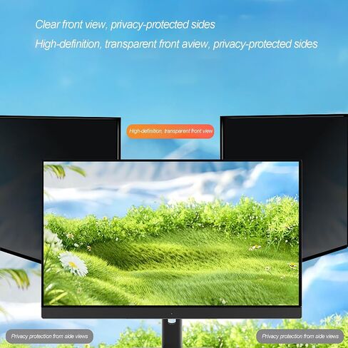 21.5-27 inch Privacy Screen Anti Peeping Film for Aspect Ratio 16:9 16:10 HDTVs Desktop PC Monitor Computer Privacy Screen Protector Anti Scratch,21.5in 16:9 in Saudi Arabia