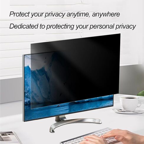 21.5-27 inch Privacy Screen Anti Peeping Film for Aspect Ratio 16:9 16:10 HDTVs Desktop PC Monitor Computer Privacy Screen Protector Anti Scratch,21.5in 16:9 in Saudi Arabia