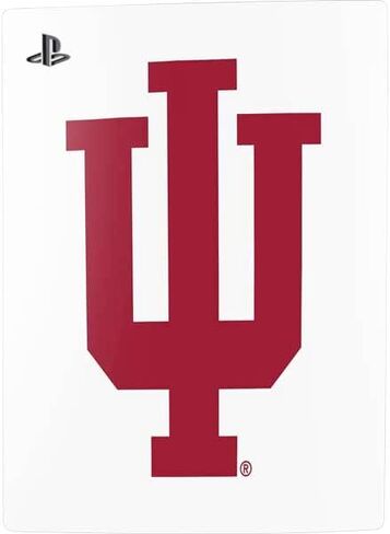Skinit Decal Gaming Skin Compatible with PS5 Bundle - Officially Licensed Indiana University Hoosier Nation Design in Saudi Arabia