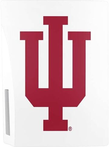 Skinit Decal Gaming Skin Compatible with PS5 Bundle - Officially Licensed Indiana University Hoosier Nation Design in Saudi Arabia