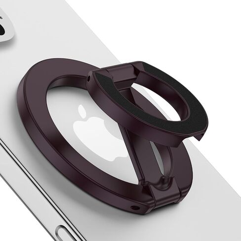 Magnetic Phone Grip Holder for Samsung Galaxy S25 Ultra S24 S23 S22 S21 S20 A17 A16 A15 A14 A56 A36, Double Adjustable Gym Finger Iron Ring Stand Magsafe Phone Grip Compatible with Magnetic Car Mount in Kuwait