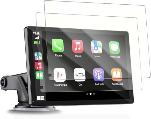 شاشة شاشة 2 حزمة لشاشة Hauxiy Q9S اللاسلكية ، و 9 بوصات فيلم حيوان أليف ناعم لـ Hauxiy Apple Carplay & Android Auto Car Stereo ، و Scratch ، و Anti-Fingerprint ، و HD Clear Film in Saudi Arabia