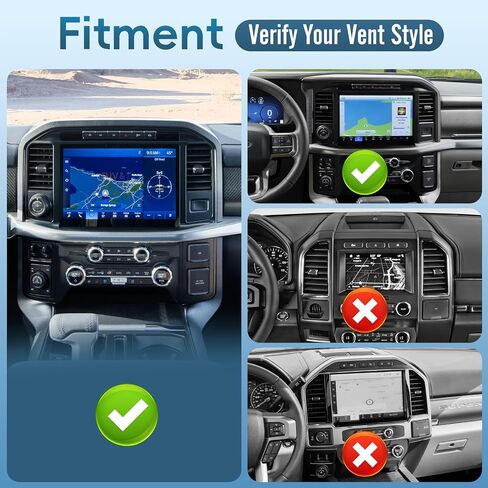 Car Vent Metal Magnetic Phone Mount Compatible with 2021-2026 Ford F-150 in Kuwait