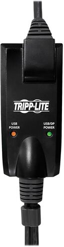 Tripp Lite P778-006-DP DisplayPort & USB to VGA Adapter Cable Kit 6 ft, 1080p 60Hz, DP+USB Male to HD15 Male, KVM B020/B022 Compatible, Cloud Care Pre-Configured Bundle Eligible (1 Pack) in Saudi Arabia