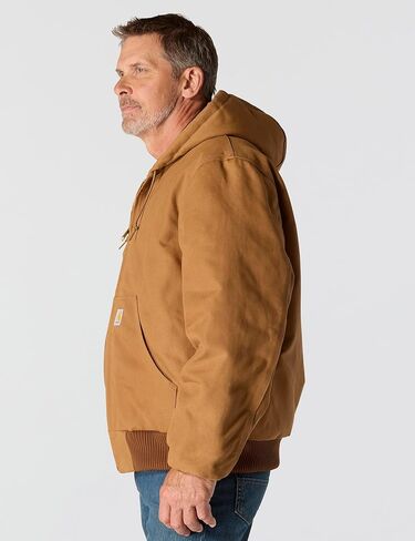 Carhartt Men's Big & Tall J140 Loose Fit Firm Duck Insulated Flannel-Lined Active Jac in Saudi Arabia