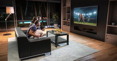 Ultra Slim Flat TV Wall Mount Bracket for Samsung 58" Class TU700D-Series Crystal Ultra HD 4K Smart TV UN58TU700DFXZA Low 1.4" Profile Design, Heavy Duty Steel, Flush to Wall, Simple Install in Saudi Arabia