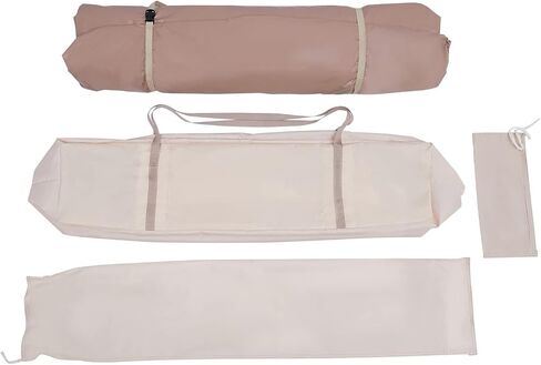 Bell Tent Yurt Tents with Carrying Bag 4 Seasons Waterproof Tent 6.5ft Sturdy Center Rod for Camping 100% Cotton Glamping Tents Breathable Holds up to 2 People in Saudi Arabia
