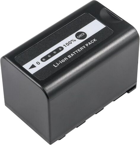 KASTAR LED Super Fast Charger & Battery 1 Pack لـ Panasonic AG-VBR59 AG-VBR89G AG-VBR1018G AG-BRD50 AG-B23 PANASONIC AG-AUS180 AG-OX90 AG-DVX200 AG-AC-AC90A AG-DVC30 AG-HPX250 AG-HPX255 AJ-PG50 in Saudi Arabia
