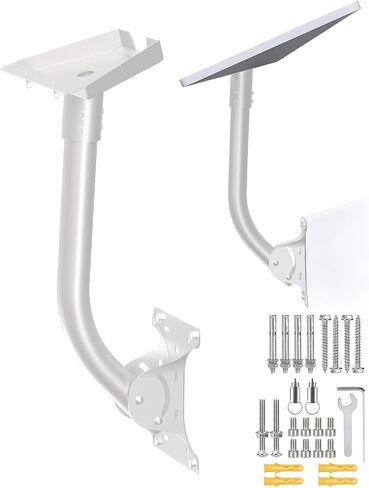 دقة HOTENNA GEN3 MATTE-محول ألمنيوم قابل للتعديل متعدد الزوايا ، محول ألمنيوم قوي لتركيبات الجدار/السقف/الشرفة/القوارب (إشارة محسنة وإعداد سريع)-أبيض in Kuwait