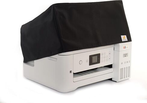 The Perfect Dust Cover, Black Nylon Cover Compatible with Epson EcoTank ET-2720, Epson EcoTank ET-2800 and Epson EcoTank ET-2803 Printers, Anti Static and Double Stitched by The Perfect Dust Cover LLC in Saudi Arabia