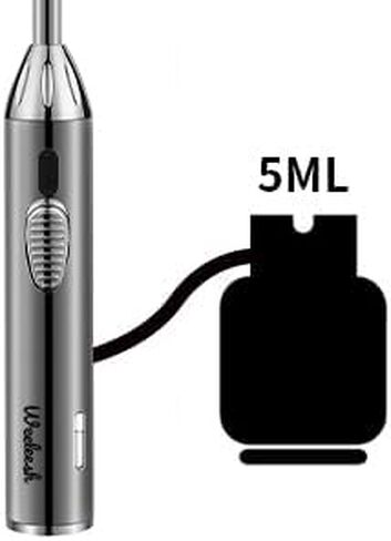 Long Grill Lighter,Refillable Butane Lighter,Adjustable Fire Jet Torch,Windproof Flexible with Visual Fuel Window for Candles Grill BBQ Fireplaces Kitchen Camping(Butane Gas Not Included) in Kuwait