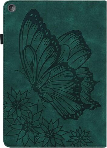 السفر على جهاز الكمبيوتر اللوحي رقاقة من الجلد ، غلاف واقية من محفظة ، غطاء ، فتحة ، فتحة ، غطاء الكمبيوتر ، غطاء الكمبيوتر اللوحي المناسب للنار HD 10 (الجيل السابع/التاسع ، الإصدار 201) in Kuwait