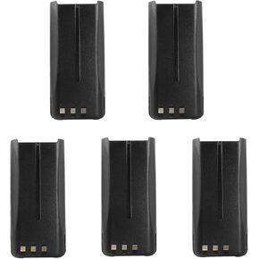 5 Pack KNB-45L KNB-45 KNB-69L 2600mAh Li-ion Battery Replacement for NX1300 NX1200 TK2312 TK-2200 TK-2200L TK-2207 TK-2202E TK-2206 TK-2206M TK-2207G TK-3212 KNB-29N KNB-53N Portable Radios in Kuwait