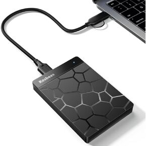 1 TB External Hard Drives,Portable Hard Drive for Windows,Ultra Slim External HDD Store Compatible with PC, MAC,Laptop,PS4, Xbox one, Xbox 360;Plug and Play Ready in Saudi Arabia