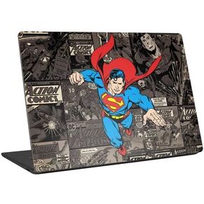 Skinit Laptop Decal Skin Compatible with Universal Laptop 14in (11.4 x 8.2in) - Officially Licensed Warner Bros Superman Mixed Media Design in Saudi Arabia