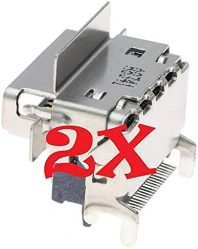 استبدال 2x لموصل واجهة Socket HDMI لـ Microsoft Xbox One S Slim (2pcs) USA in Saudi Arabia