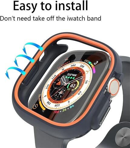غطاء TPU لـ Apple Watch Ultra Case 42mm 46mm 49mm 44mm 45mm 41mm 41mm pumper pc shell لـ iWatch Series10 9 8 7 6 SE 5 4 in Saudi Arabia
