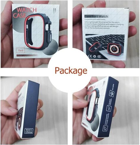 غطاء TPU لـ Apple Watch Ultra Case 42mm 46mm 49mm 44mm 45mm 41mm 41mm pumper pc shell لـ iWatch Series10 9 8 7 6 SE 5 4 in Saudi Arabia