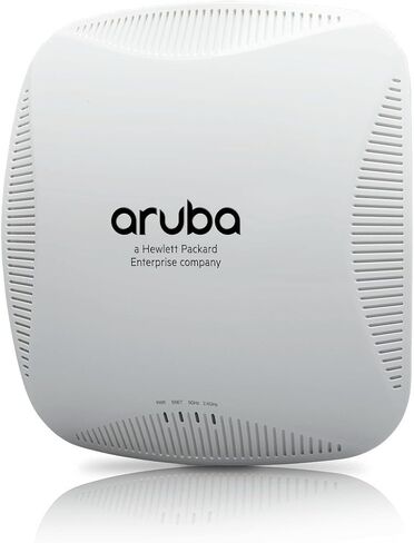HP Aruba AP-215 802.11n/AC مزدوج 3x3: 3 هوائي متكامل الراديو AP (JW170A) ، أبيض in Saudi Arabia